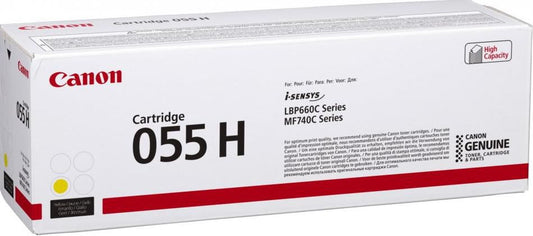 Genuine Canon 055HY (3017C002) Yellow Toner Cartridge (VAT included)