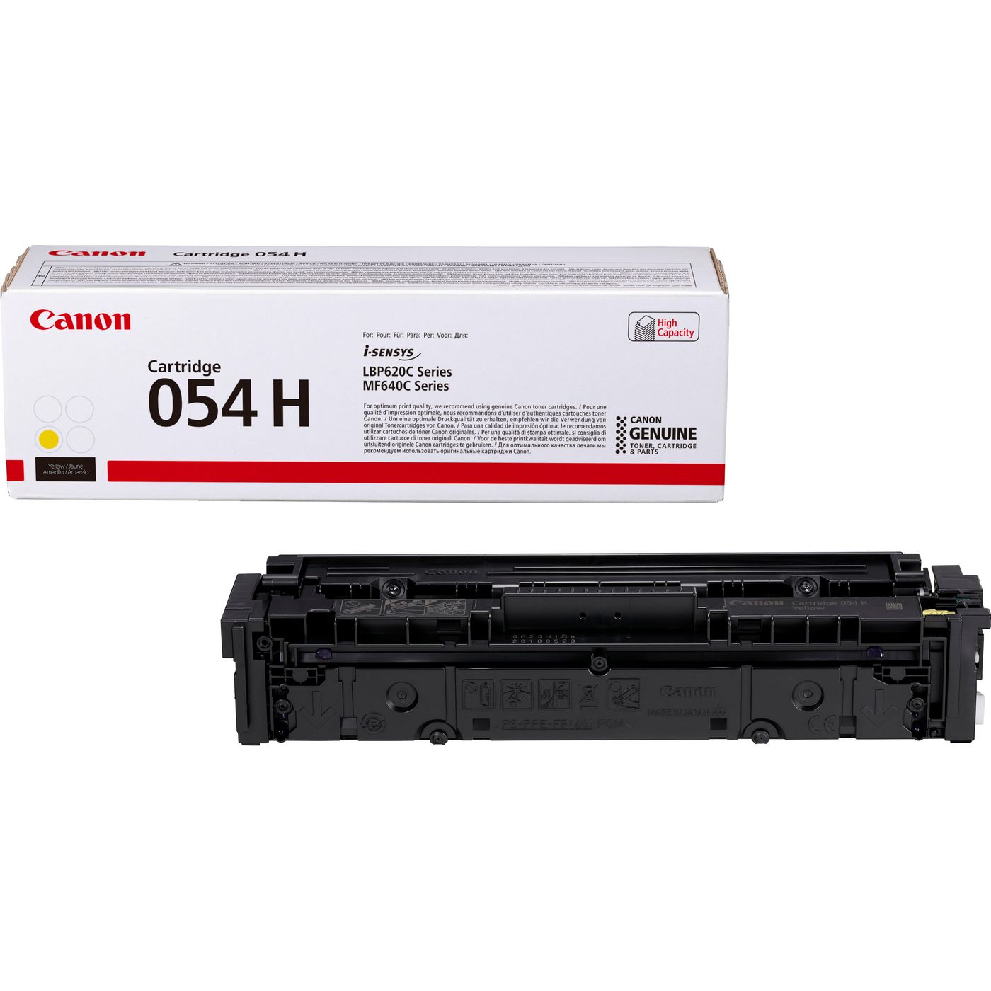 Genuine Canon 054H Yellow (3025C002) Yellow Toner Cartridge (VAT included)