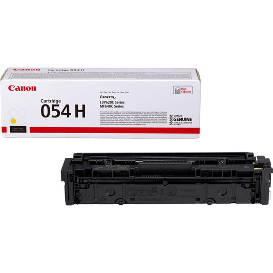 Genuine Canon 054H Yellow (3025C002) Yellow Toner Cartridge (VAT included)