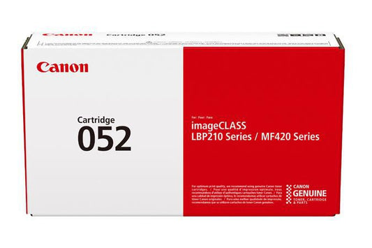 Genuine Canon 052B (2199C002) Black Toner Cartridge (VAT included)