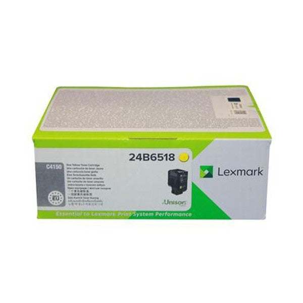 Genuine Lexmark 24B6518  Yellow Toner Cartridge (VAT included)
