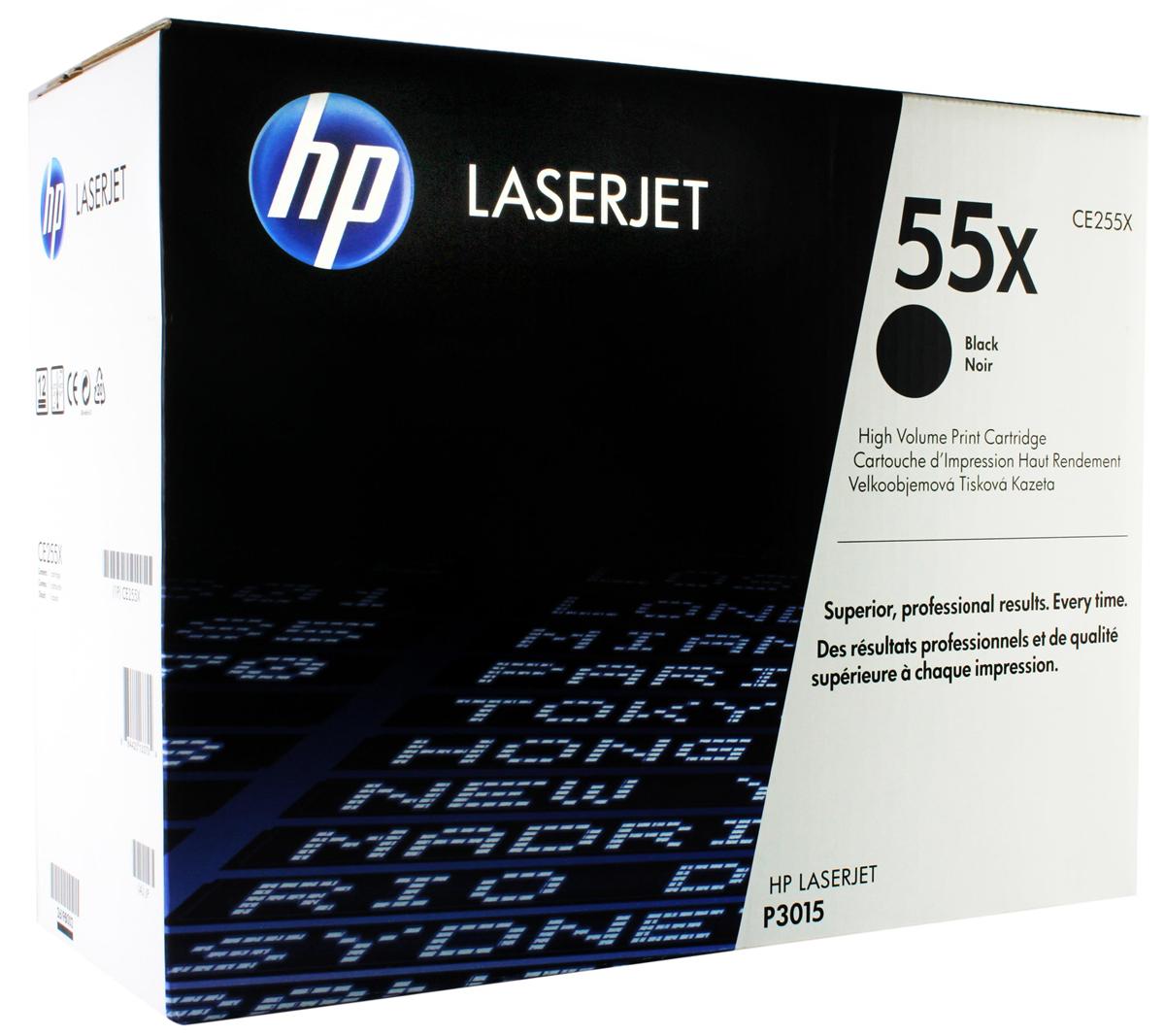 Genuine HP CE255X (55X) Black Toner Cartridge (VAT included)