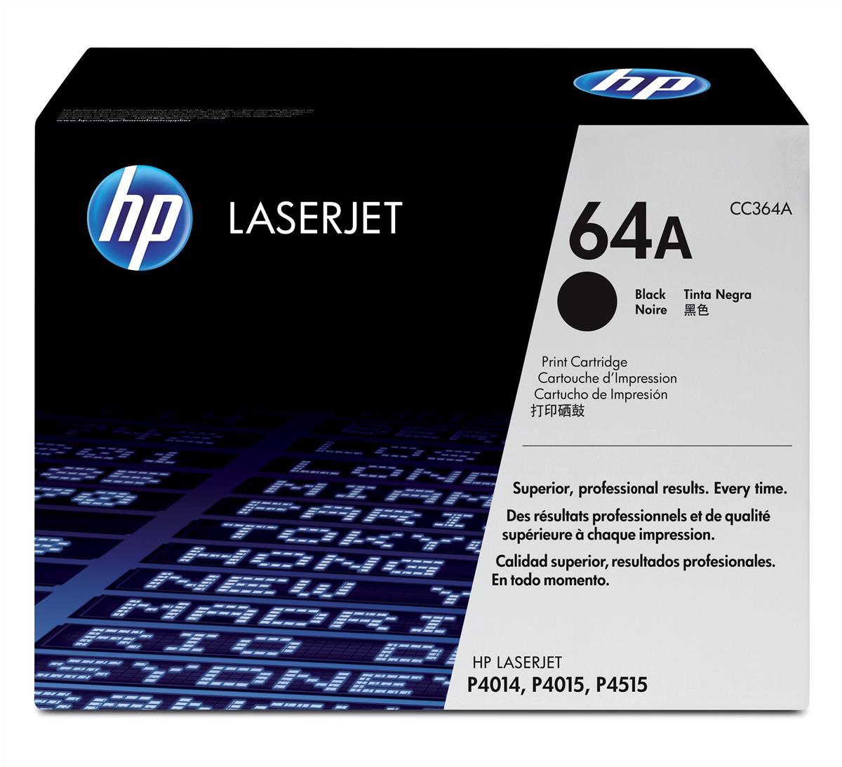 Genuine HP CC364A (64A) Black Toner Cartridge (VAT included)
