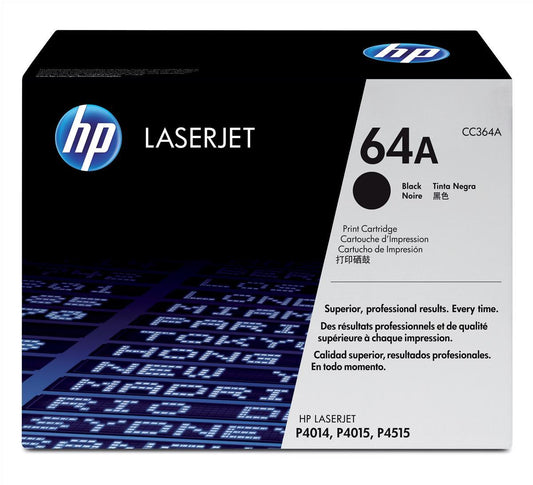 Genuine HP CC364A (64A) Black Toner Cartridge (VAT included)