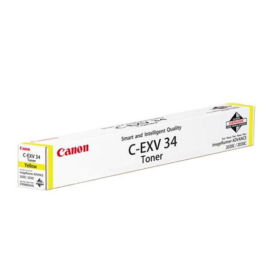 Genuine Canon C-EXV34Y (3785B002) Yellow Toner Cartridge (VAT included)