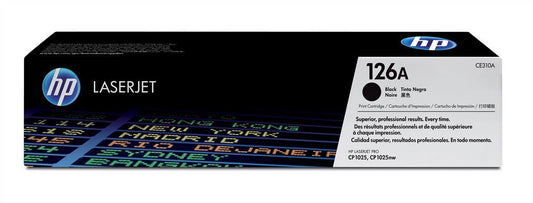 Genuine HP CE310A (126A) Black Printer Toner Cartridge