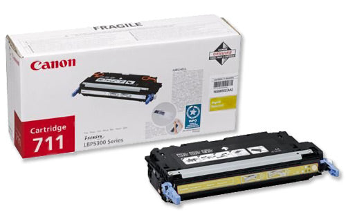 Genuine Canon 711Y (1657B002AA) Yellow Toner Cartridge (VAT included)