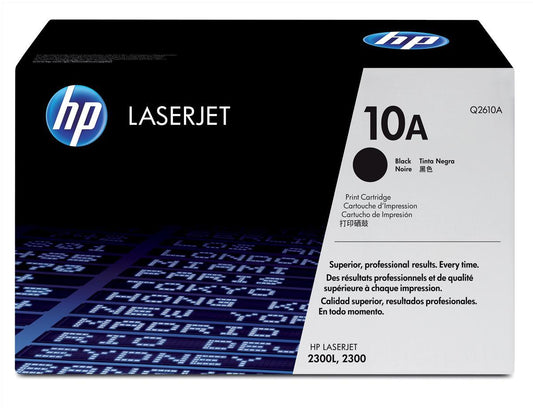 Genuine HP Q2610A (10A) Black Toner Cartridge (VAT included)