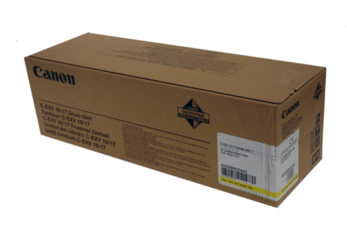 Genuine Canon C-EXV16/17Y DRUM 0255B002AA  Yellow Toner Cartridge (VAT included)