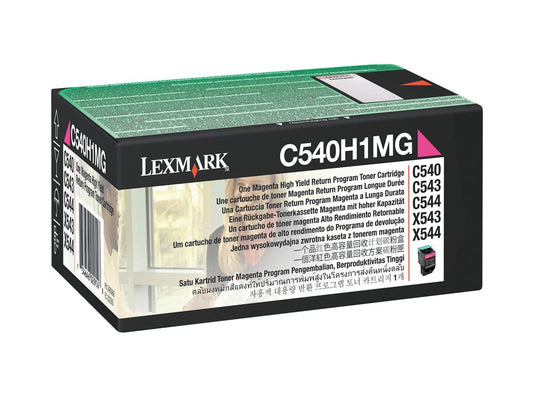 Genuine Lexmark C540H1MG  Magenta Toner Cartridge (VAT included)