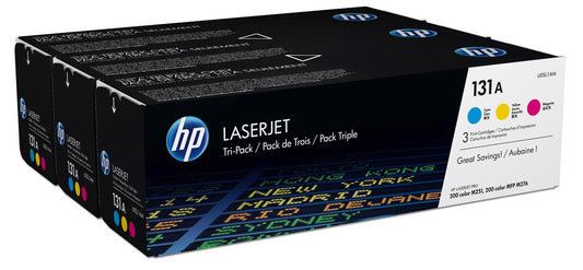 Genuine HP U0SL1AM (131A) C/M/Y Toner Cartridge (VAT included)