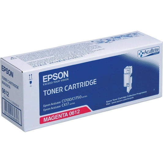 Genuine Epson S050612 (C13S050612) Magenta Toner Cartridge (VAT included)