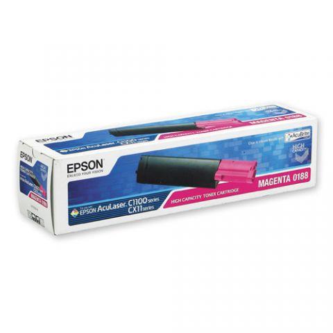 Genuine Epson S050188 (C13S050188) Magenta Toner Cartridge (VAT included)