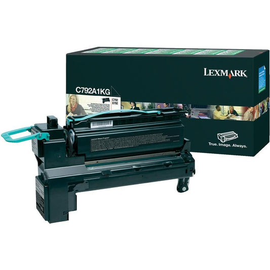 Genuine Lexmark C792A1KG  Black Toner Cartridge (VAT included)