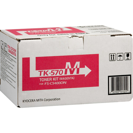 Genuine Kyocera TK-570M (1T02HGBEU0) Magenta Toner Cartridge (VAT included)