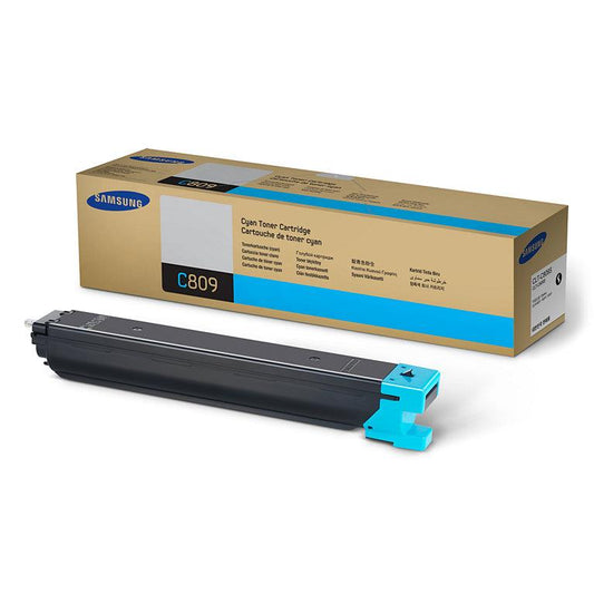 Genuine Samsung CLT-C809S (SS567A) Cyan Toner Cartridge (VAT included)