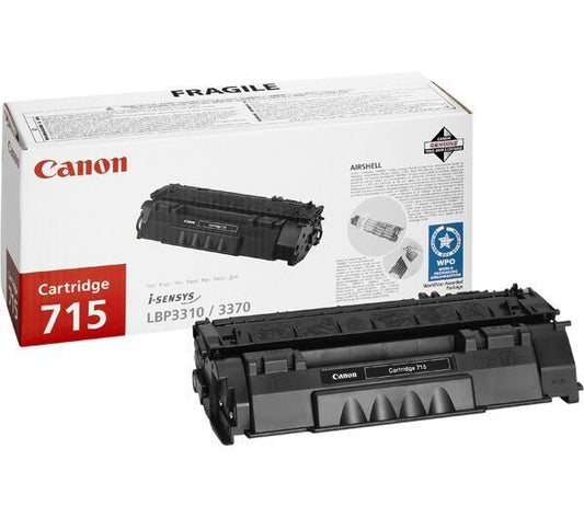 Genuine Canon 715B (1975B002AA) Black Toner Cartridge (VAT included)