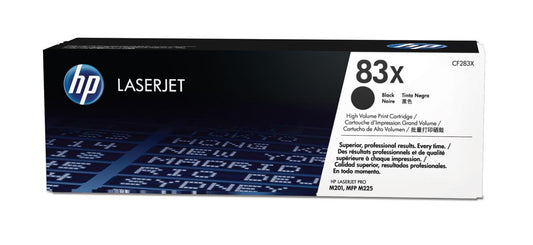 Genuine HP CF283X (83X) Black Toner Cartridge (VAT included)