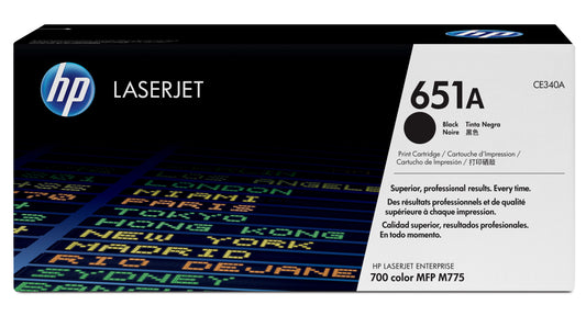 Genuine HP CE340A (651A) Black Toner Cartridge (VAT included)