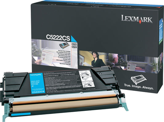 Genuine Lexmark C5220CS  Cyan Toner Cartridge (VAT included)