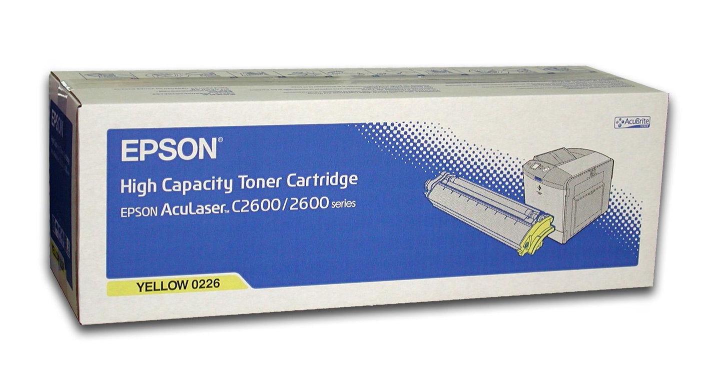 Genuine Epson S050226 (C13S050226) Yellow Toner Cartridge (VAT included)