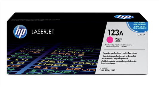 Genuine HP Q3973A (123A) Magenta Toner Cartridge (VAT included)