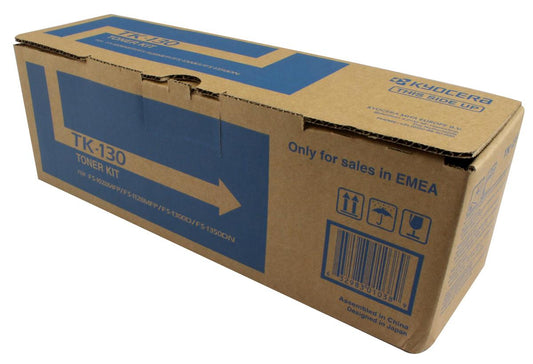 Genuine Kyocera TK-130 (1T02HS0EUC) Black Toner Cartridge (VAT included)