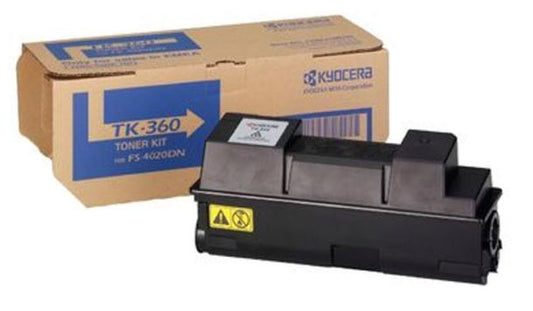 Genuine Kyocera TK-360 (TK360) Black Toner Cartridge (VAT included)