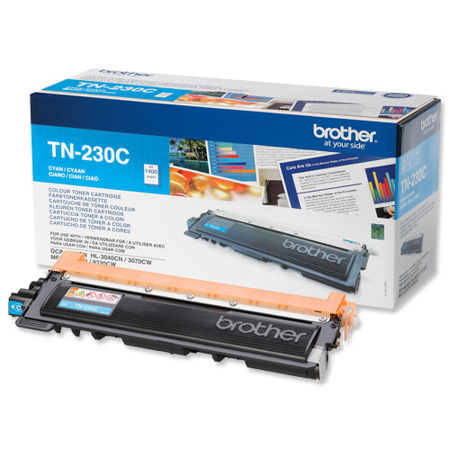 Genuine Brother TN230C (TN-230C) Cyan Toner Cartridge (VAT included)