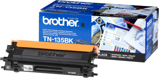 Genuine Brother TN135BK (TN-135BK) Black Toner Cartridge (VAT included)