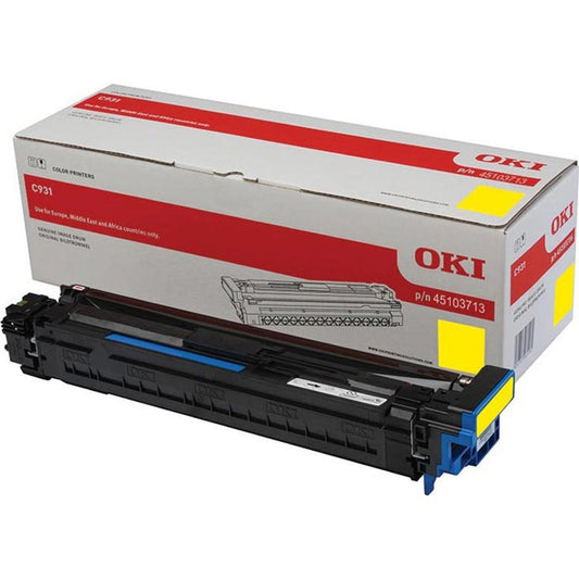 Genuine Oki 45103713 (C931) Yellow Drum Unit (VAT included)