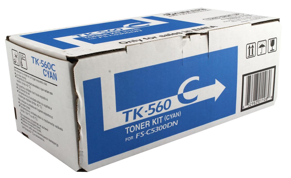 Genuine Kyocera TK-560C (1T02HNCEU0) Cyan Toner Cartridge (VAT included)
