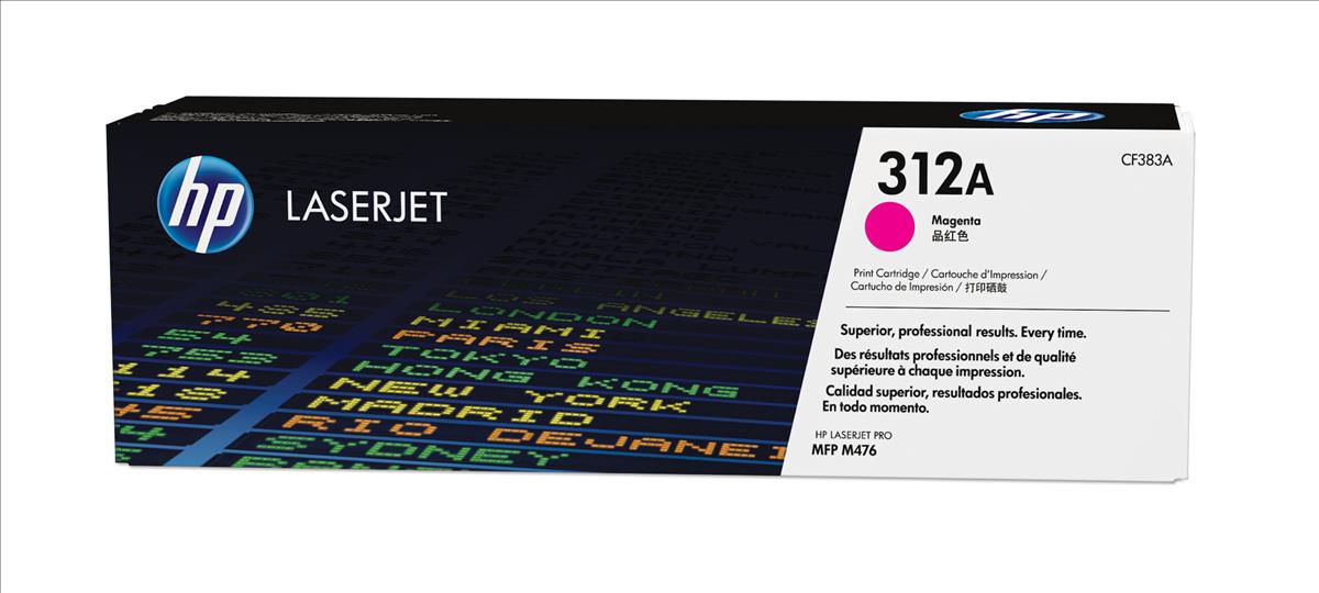 Genuine HP CF383A (312A) Magenta Toner Cartridge