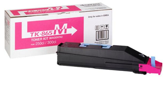 Genuine Kyocera TK-865M (1T02JZBEU0) Magenta Toner Cartridge (VAT included)