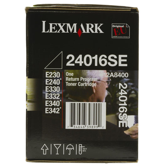 Genuine Lexmark 24016SE  Black Toner Cartridge (VAT included)
