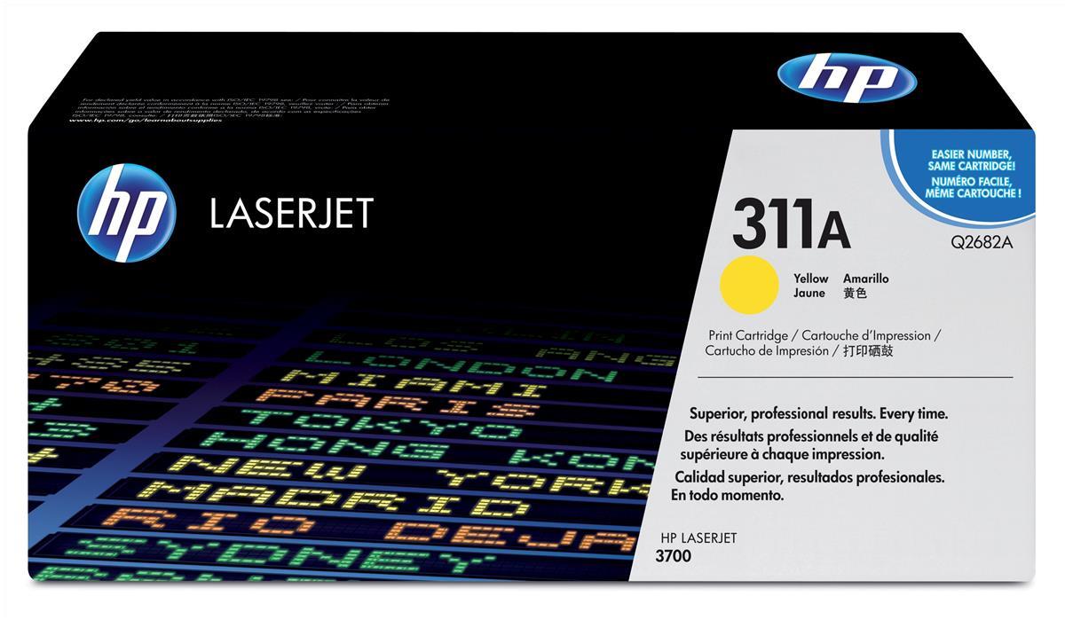 Genuine HP Q2682A (311A) Yellow Toner Cartridge (VAT included)