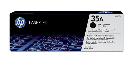 Genuine HP CB435A (35A) Black Printer Toner Cartridge