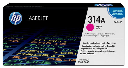 Genuine HP Q7563A (314A) Magenta Toner Cartridge (VAT included)