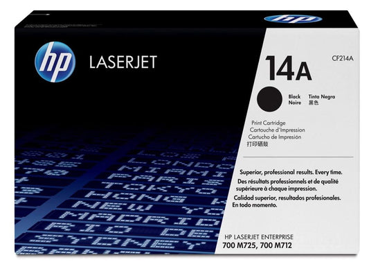 Genuine HP CF214A (14A) Black Toner Cartridge (VAT included)