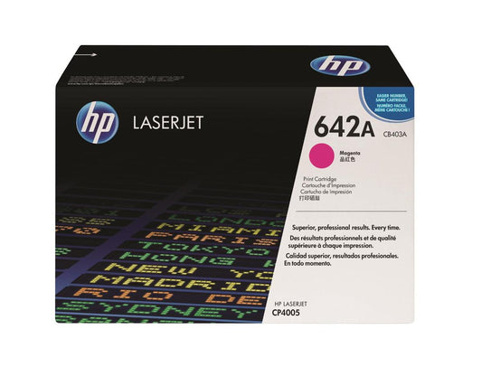 Genuine HP CB403A (642A) Magenta Printer Toner Cartridge