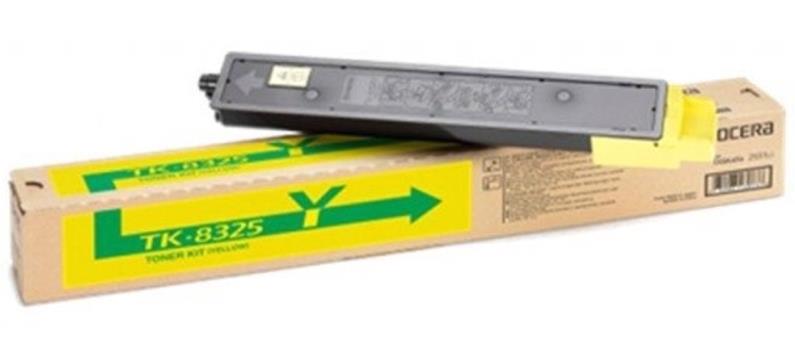 Genuine Kyocera TK-8325Y (1T02NPANL0) Yellow Toner Cartridge (VAT included)