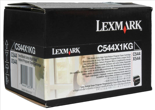 Genuine Lexmark C544X1KG  Black Toner Cartridge (VAT included)