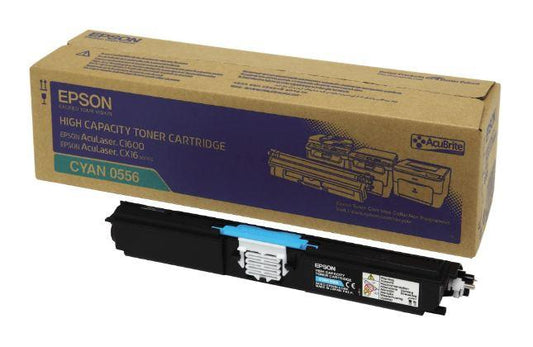 Genuine Epson S050556 (C13S050556) Cyan Toner Cartridge (VAT included)