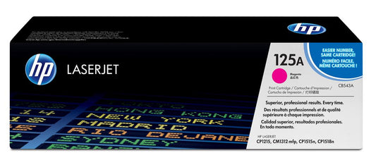 Genuine HP CB543A (125A) Magenta Toner Cartridge (VAT included)