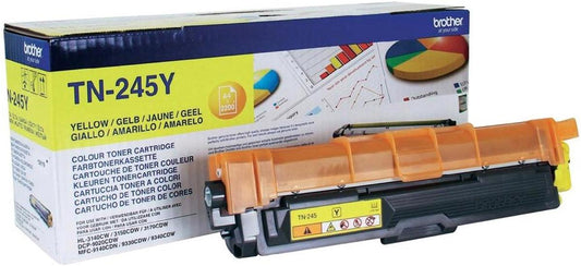 Genuine Brother TN245Y Yellow Printer Toner Cartridge