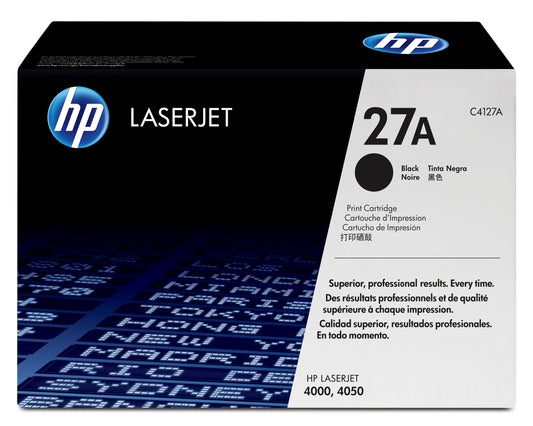 Genuine HP C4127A (27A) Black Toner Cartridge (VAT included)