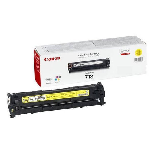 Genuine Canon 718Y (2659B002) Yellow Toner Cartridge (VAT included)