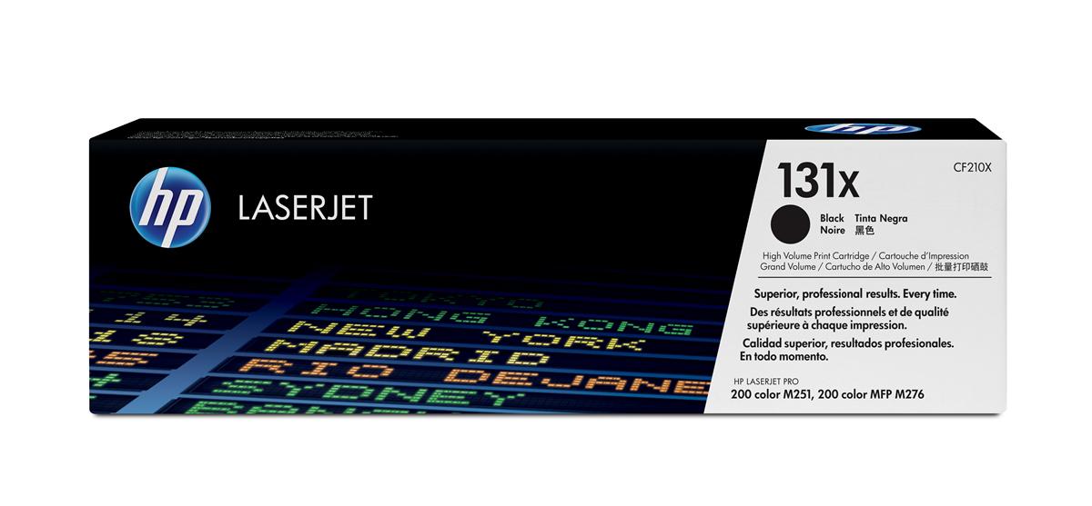 Genuine HP CF210X (131X) Black High Yield Toner Cartridge