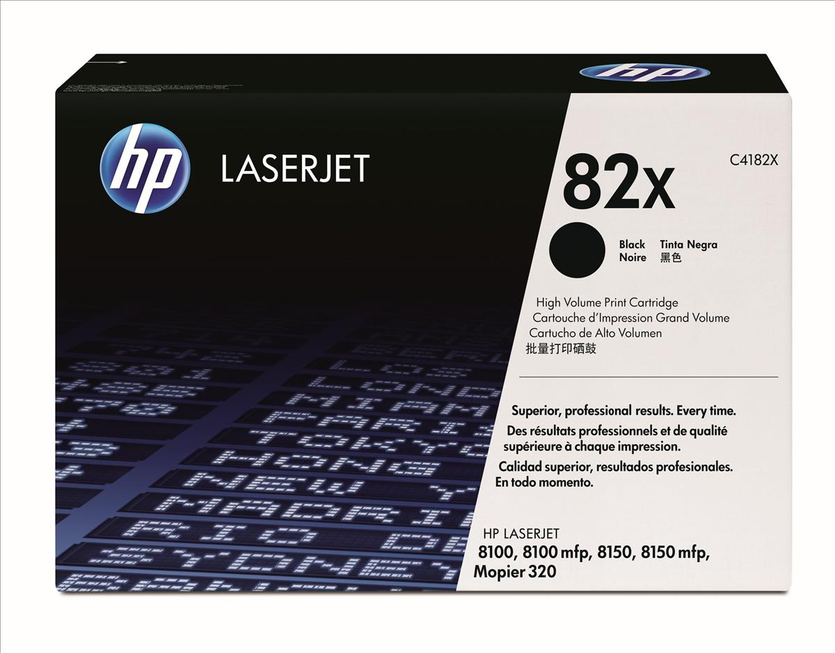 Genuine HP C4182X (82X) Black Printer Toner Cartridge