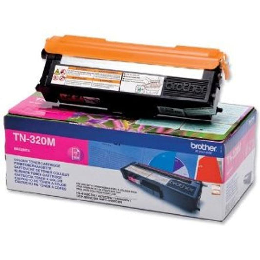 Genuine Brother TN320M (TN-320M) Magenta Toner Cartridge (VAT included)